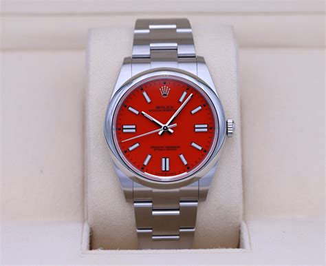 rolex 124300 red|Rolex Oyster Perpetual 31.